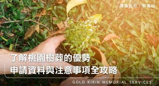 了解桃園樹葬的優勢，申請資料與注意事項全攻略